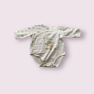 Baby Cotton Nature Bear Onesie